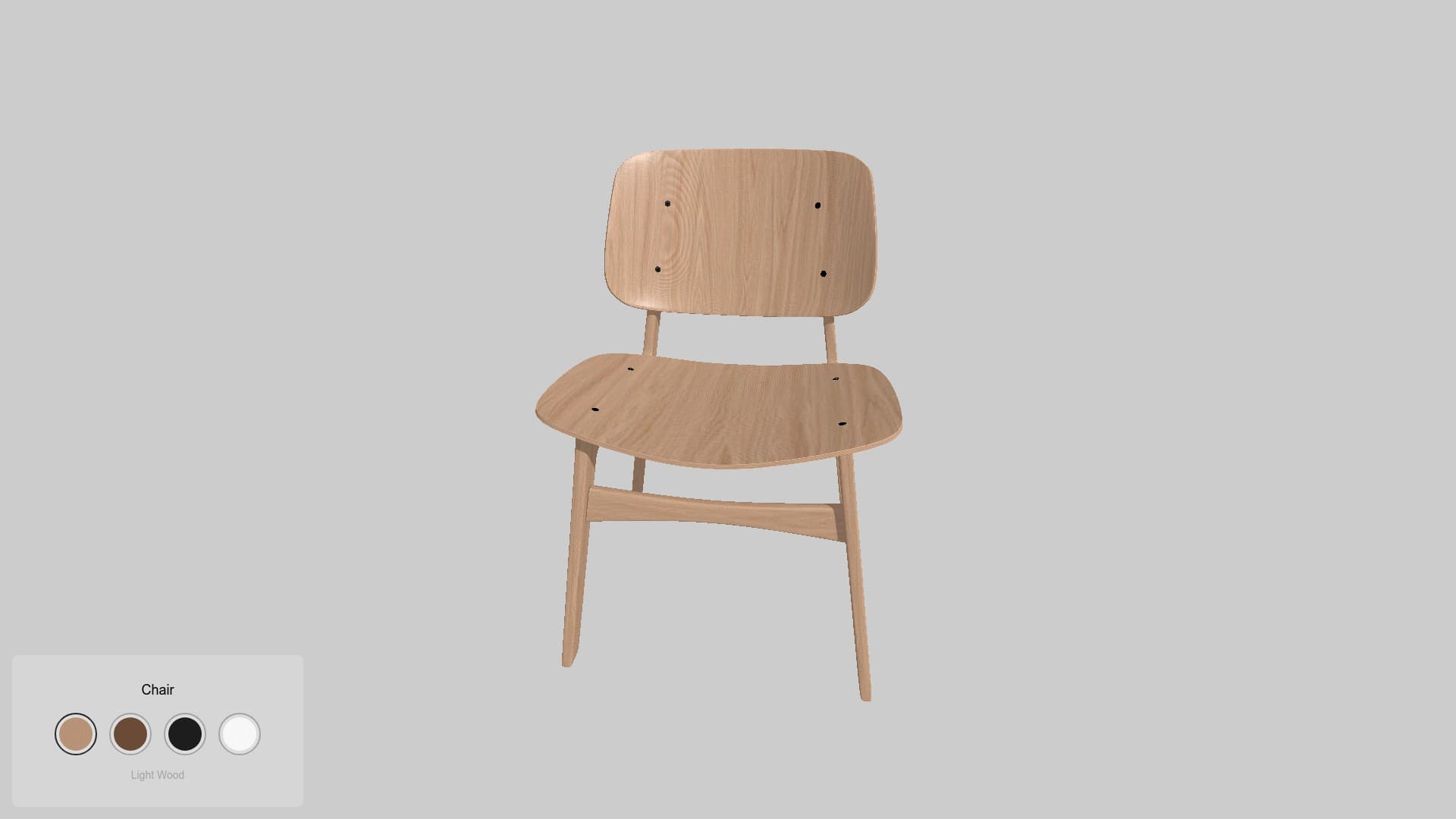 3D Chair preview